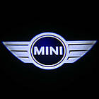 Логотип підсвітка дверей Міні Lazer door logo MINI, фото 3