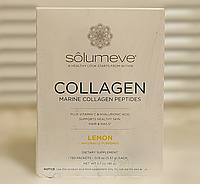Коллаген Solumeve Marine Collagen Peptides 30 пакетиков пептиды коллагена, витамин С и гиалуроновая кислота