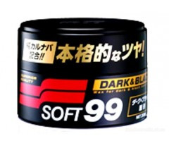 Твердый воск SOFT99 Dark and Black Wax для тёмных авто, 300 г. - фото 2 - id-p2115350634