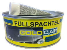 Шпатлёвка универсальная стартовая GOLD CAR Fill Putty, 1 кг. - фото 1 - id-p2115346245