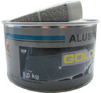 Шпатлёвка с алюминием GOLD CAR Alu Putty 1,8 кг