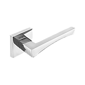 Ручка для дверей на розетці MVM DELIKATE Полірований хром (Z-1420 CP)