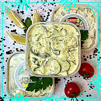 Салат "Мізерія Огіркова" у майонезно-гірчичній заправці 300г