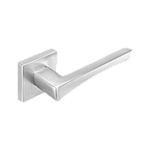 Ручка для дверей на розетці MVM DELIKATE Матовий хром (Z-1420 MC)