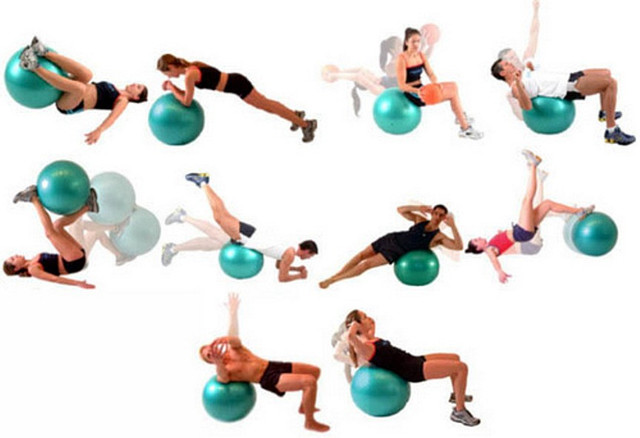 Мяч для фитнеса Gym Ball 66 см - фото 7 - id-p27665764