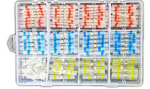 Термоусадочні ізольовані електричні дротяні клеми набір 600шт