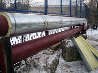 Шкаралупи ППУ 57мм з покриттям ( Фольгоізол ) - ізоляція труб