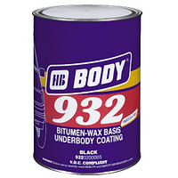 Мастика BODY 932 Чёрная, 4 кг.