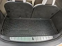 Коврик багажника Tesla Model X (задний) Резиновый (7мест Малый) (AVTO-Gumm) автогум