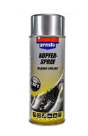 Смазка медная в аэрозоле PRESTO kupfer spray (-40 ° с до +1100 ° с), 400мл