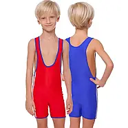 Тріко борцівське двост. дитяче Китай СО-3043 L зріст 150, фото 2