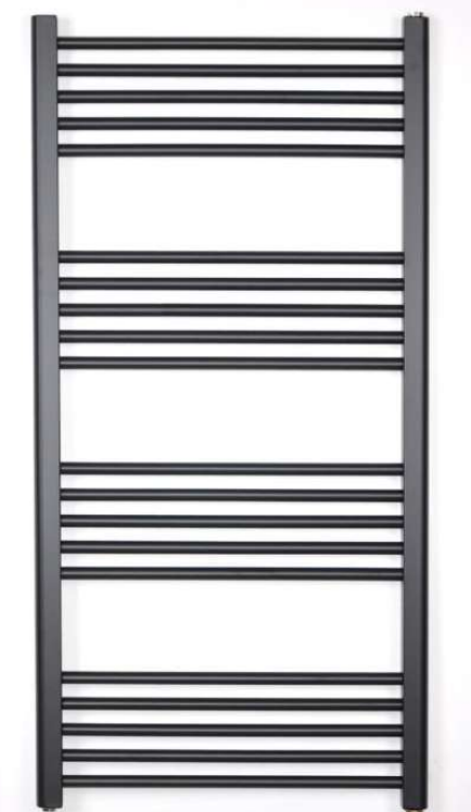 Сушарка для рушників TRINNITY KD22 600/1850 1452W чорний мат RAL 9005, фото 1