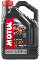 Моторное масло Motul 7100 4T, 10W30 4 л (104090)(7547856991754)