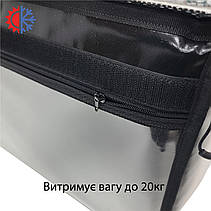Професійна термосумка жорсткої конструкції для доставки 45*45*30см, фото 5