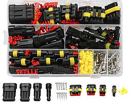 Комплект автомобільних водонепроникних роз'ємів 240шт