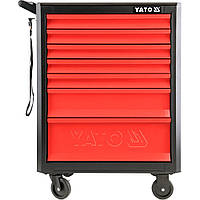 Шкаф-тележка для инструментов YATO 932x665x453 мм с 7 шуфлядами (YT-09000)(5265596971754)