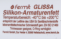 Силіконове мастило Fermit Glissa 23г для хімстійкого шланга перистальтичного насоса дозатора, фото 2