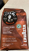 Кава в зернах Лавацца Тієра Арабіка чорна Lavazza Tierra Brazil 1 кг