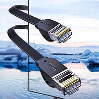 Сетевой кабель Ethernet патч-корд UTP Cat6 High Speed Gigabit Network Cable BASEUS RJ45 3m Black