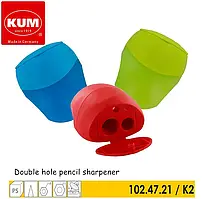 Точилка пластикова на 2 отвори KUM Buddy K2