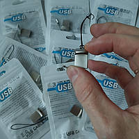 Флешка 32 ГБ USB flesh 2.0 супер міні металева юсб для магнитоли в авто