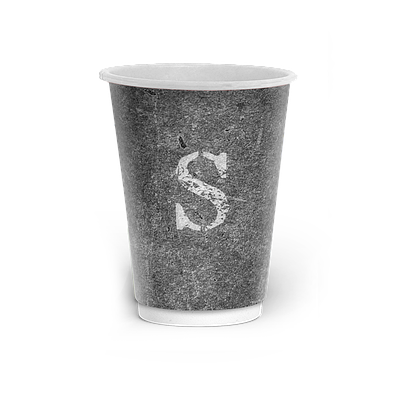 Стакан 2-шаровий з малюнком 185мл ("S") -25шт/уп