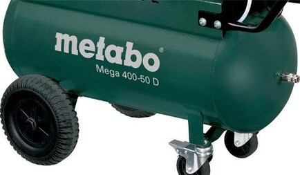 Компрессор Metabo Mega 400-50 D (601537000)(7604220181754) - фото 4 - id-p2115366793