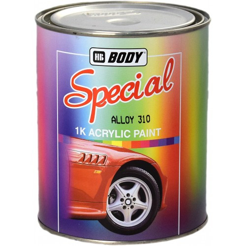 Фарба для дисків BODY 310 SPECIAL PAINT срібна 1 л