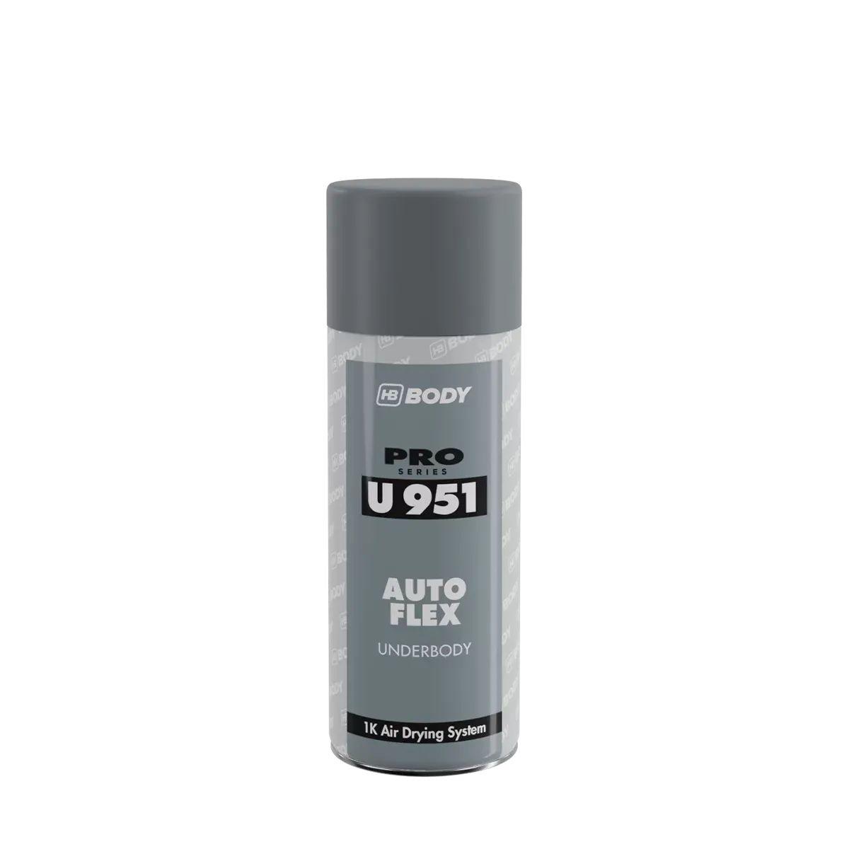 Антигравій BODY U951 AUTO FLEX сірий 400 мл, фото 1