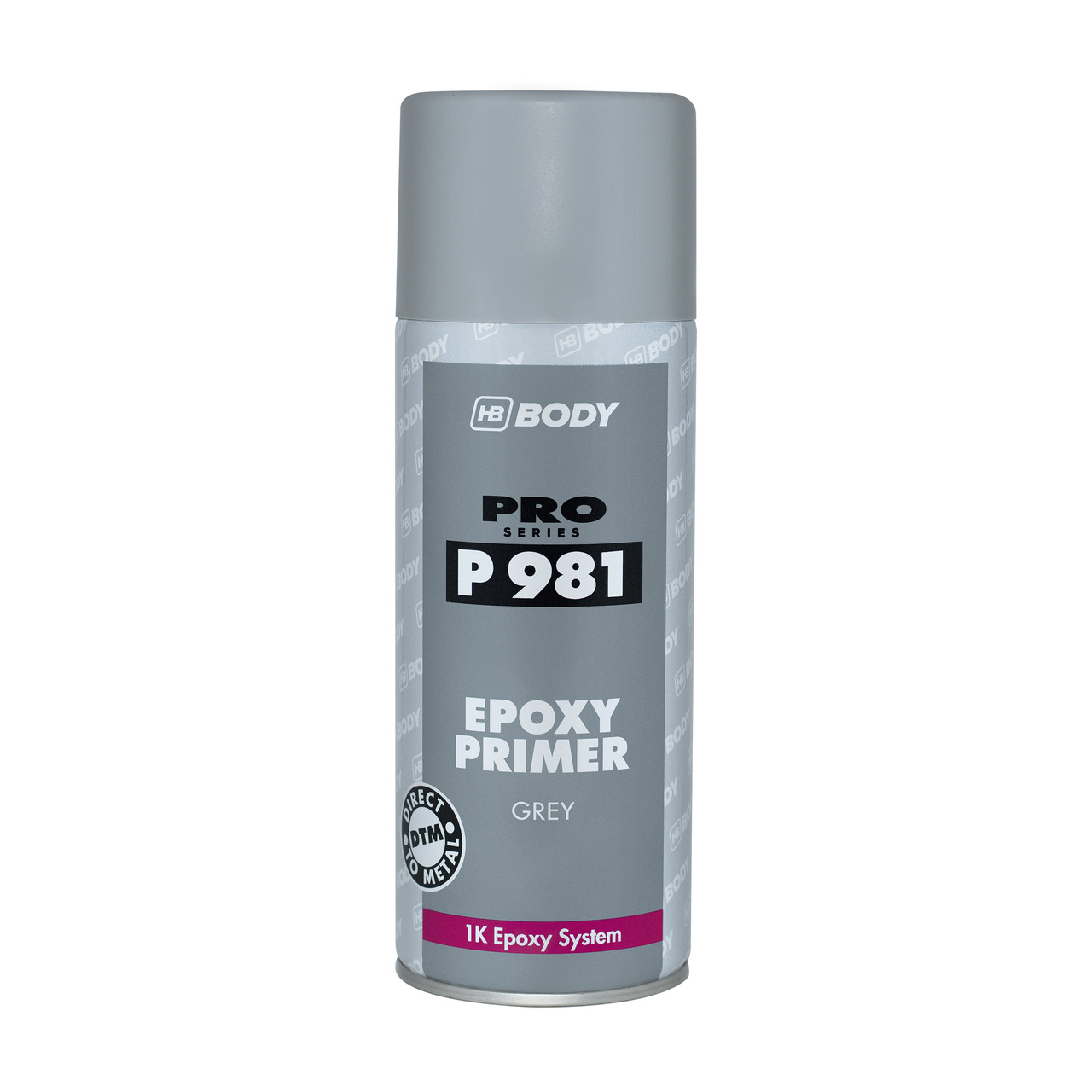 Грунт епоксидний BODY P981 EPOXY PRIMER сірий 400 мл, фото 1