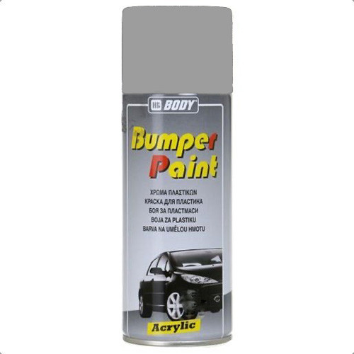 Фарба для бампера BODY BUMPER PAINT сіра 400 мл, фото 1