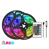 Светодиодная лента Hoco DL30 RGB 4м 120LED + пульт