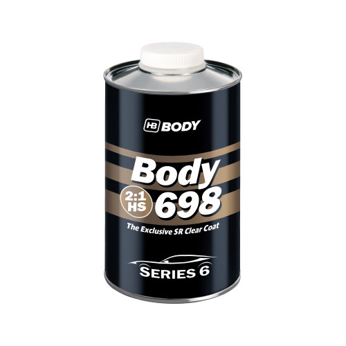 Лак акриловий BODY 698 SCRATCH RESISTANT 1 л