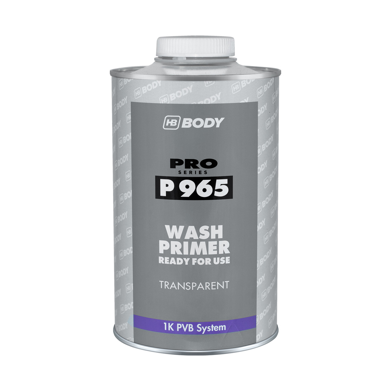 Грунт кислотний BODY P965 WASH PRIMER прозорий 1 л, фото 1