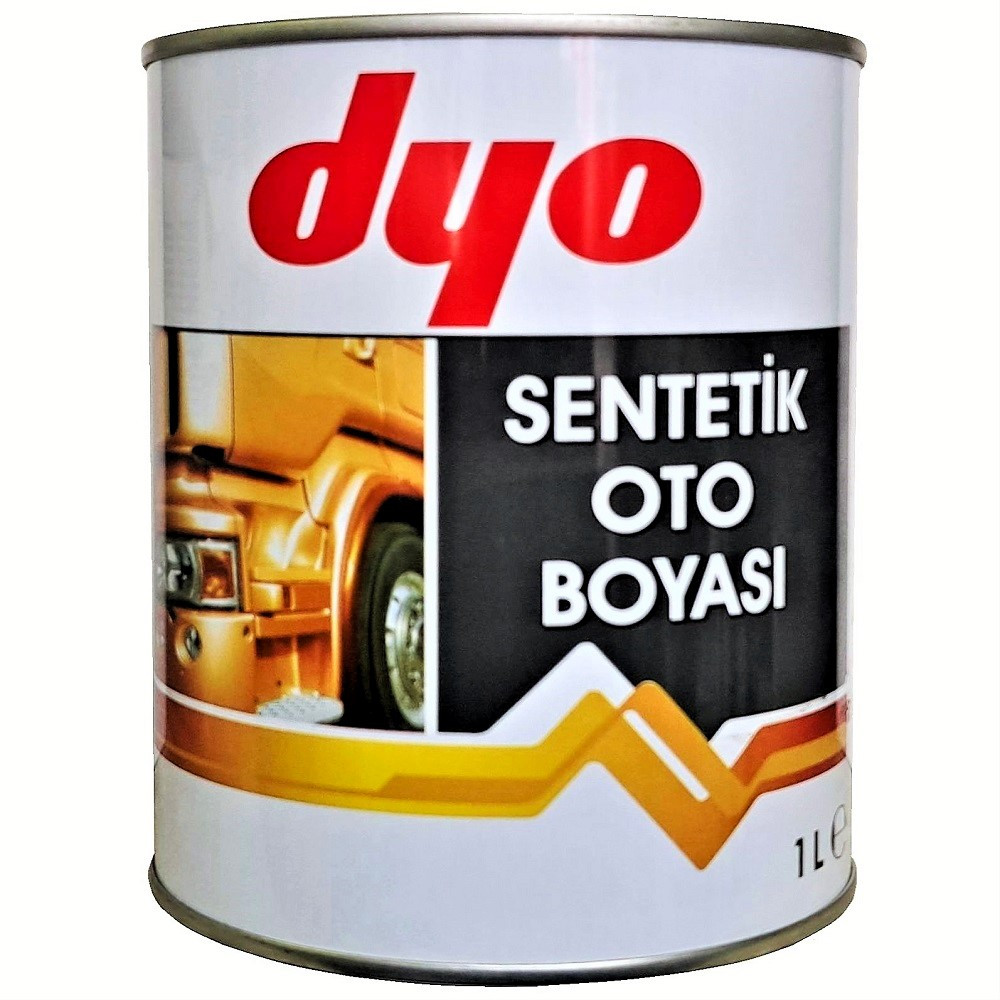 000 Чорна матова Алкідна фарба для авто Dyo 1 кг (без затверджувача)