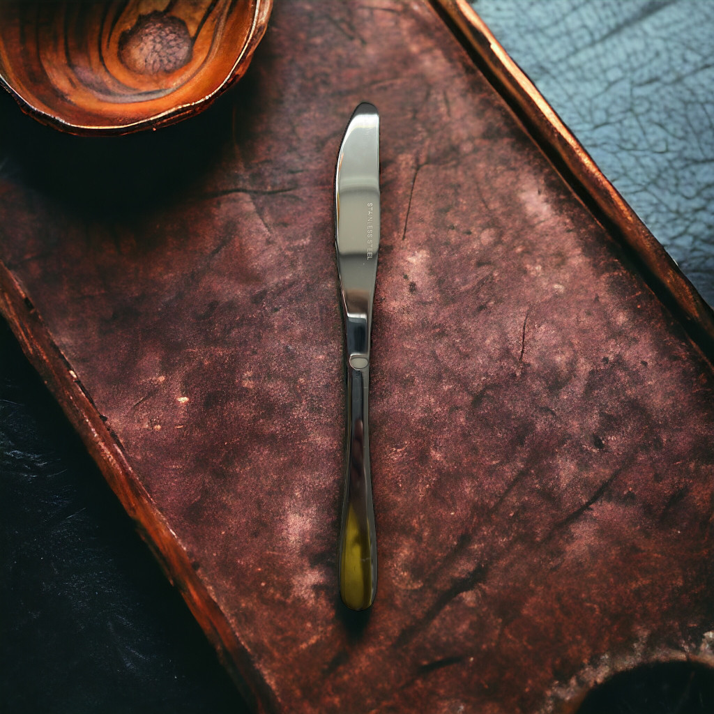 Набір ножів столових гладких ніж столовий 23см 4шт Vinnarc 6001