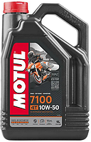 Моторное масло Motul 7100 4T, 10W50 4 л (104098)(7547856951754)