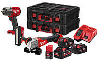 Набор аккумуляторных инструментов Milwaukee M18 FPP3T2-554P (4933481020)(7547895721754)