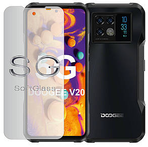 М'яке скло Doogee V20 на екран поліуретанове SoftGlass