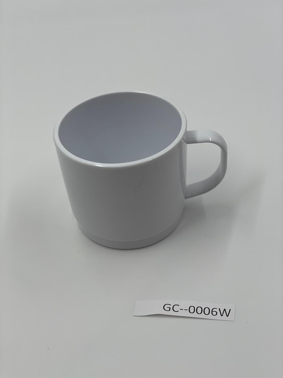 Кружка з полікарбонату 230 мл біла GastroPlast GC--0006W