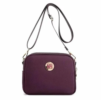 Жіноча сумка через плече, класична містка сумка жіноча клатч з регульованим ремінцем бордова