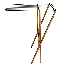 Сушарка для білизни підлогова Casa Si Bamboo Dryer S Braun (CS92303W06), фото 3
