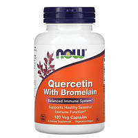 NOW Quercetin with Bromelain 120 капс NOW-3070 VB