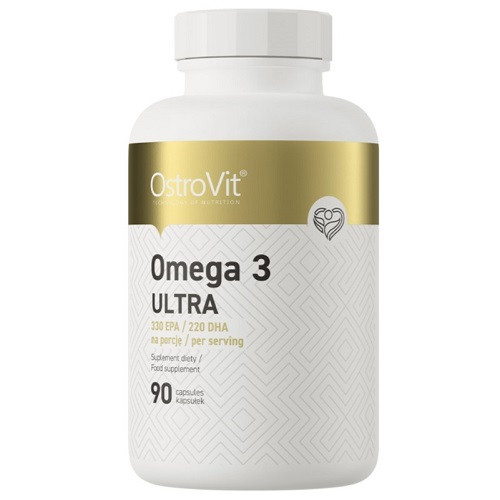 Вітаміни омега 3 OstroVit Omega 3 ULTRA (90 капсул.), фото 1