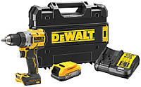 Дрель-шуруповерт аккумуляторный бесщеточный DeWalt DCD800E1T(7585066891754)