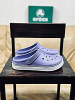 Шлепанцы Crocs женские Пляжные сабо шлепки тапочки кроксы