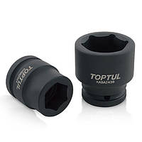 Головка торцева ударна TOPTUL 2-1/2" 100 мм (KABA80A0)(5248329001754)