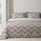 Комплект постільної білизни українського виробника ТМ Теп бавовна Вeige peak