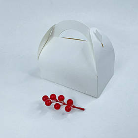 Коробка для подарунків і сувенірів, 170*100*80 мм, без вікна, біла