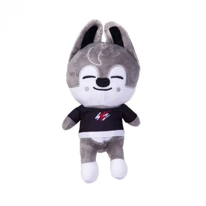 М'яка іграшка GeekLand Стрей Кідс Вовк Вулфчан Stray Kids Wolfchan 20 см GL SKZ 04